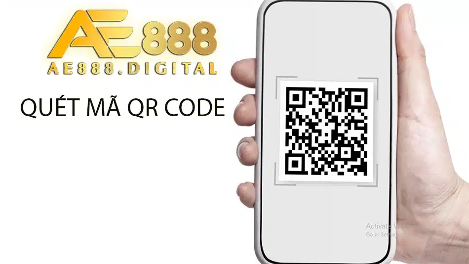 cách Quét mã QR Code ae888