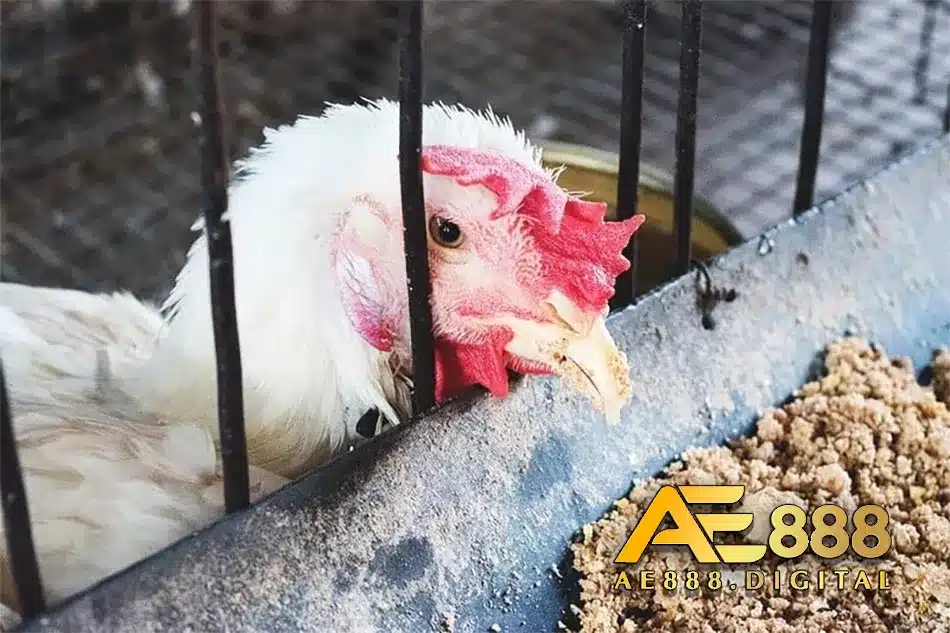 Dấu hiệu nhận biêt gà bệnh thối tai