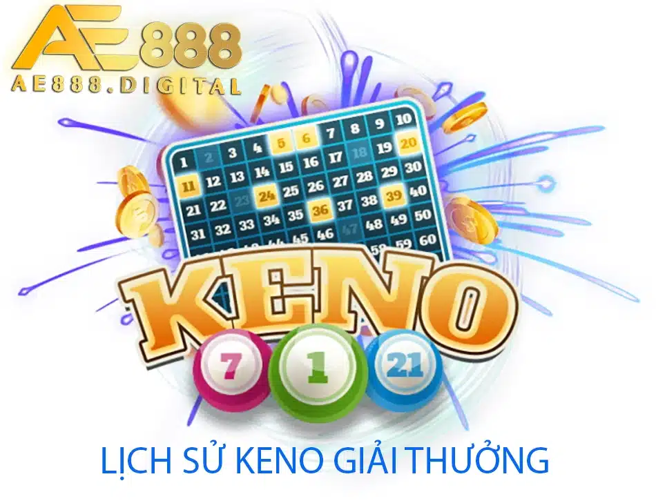 giới thiệu Lịch sử Keno giải thưởng ae888