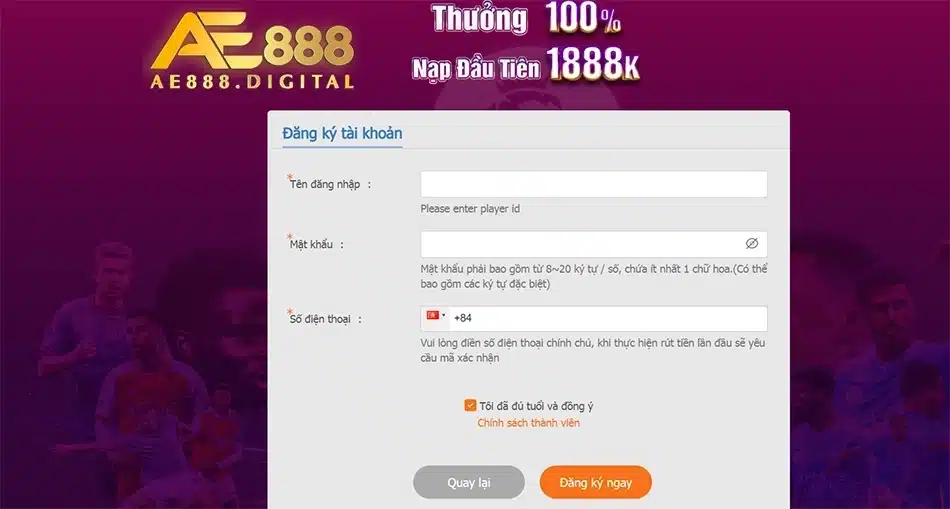 cách Hướng dẫn tham gia chơi game Mậu binh AE888 cực đơn giản 